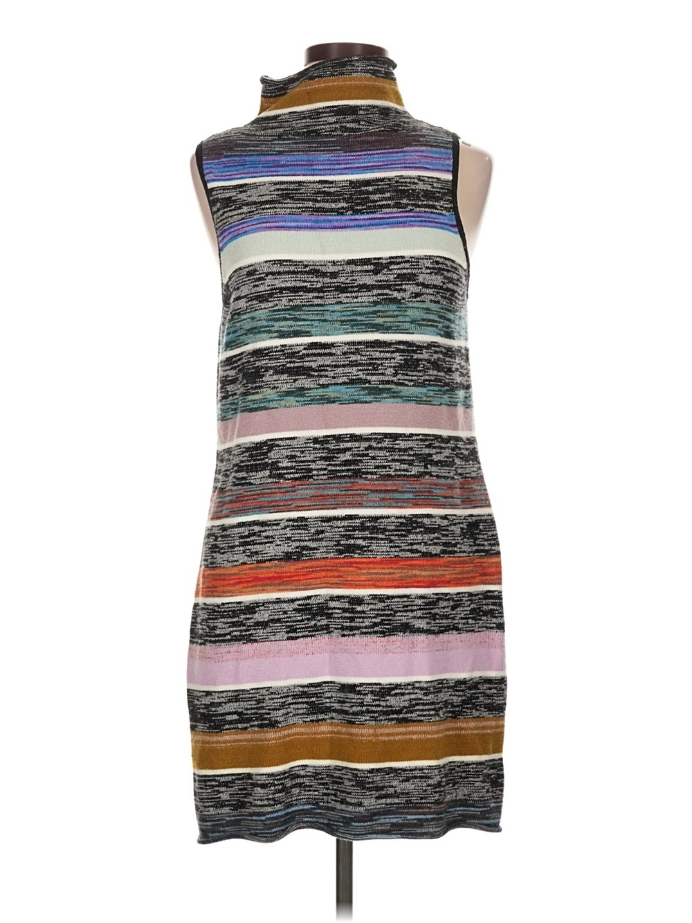 Anthropologie Large Multi-Color Striped Sleeveless Knit Dress